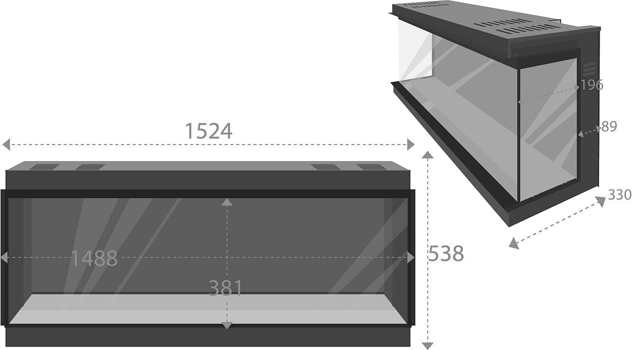 Panasonic 1500 Dimensions