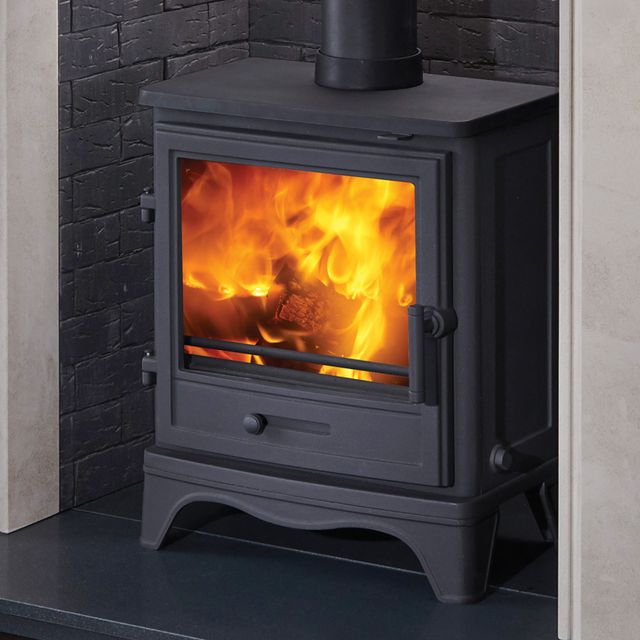 Bassington Eco Stove Skirted - Close Up