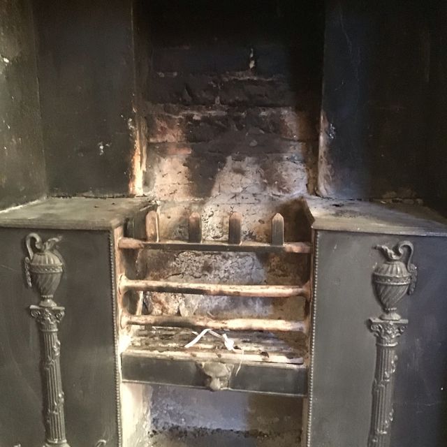 cast iron fireplace restoration 5