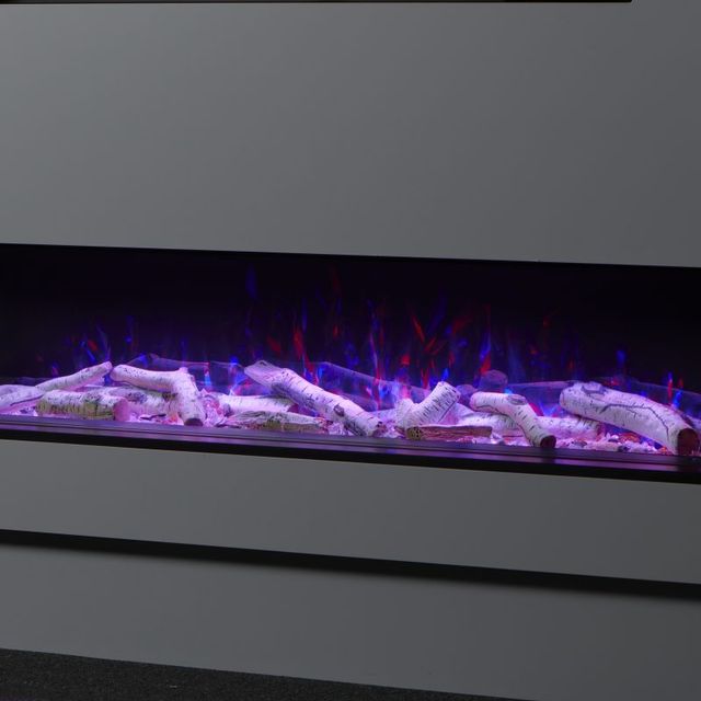 SLE1250 Media Wall Fire Purple Flame