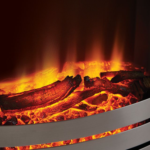 SLE40I Electric Fire closeup