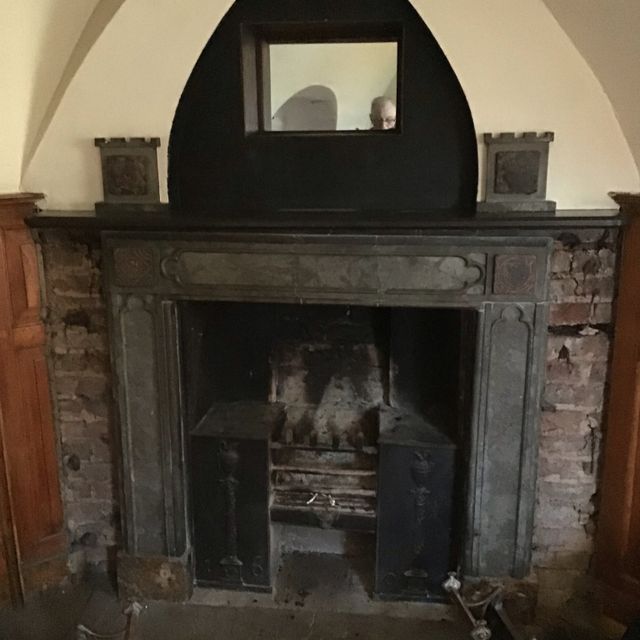 cast iron fireplace restoration 1