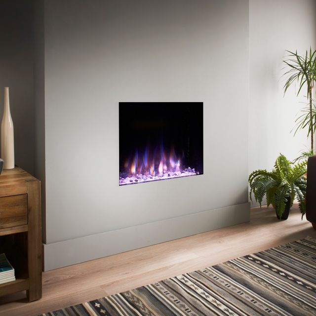 Bespoke 640 HD Electric Fire Purple