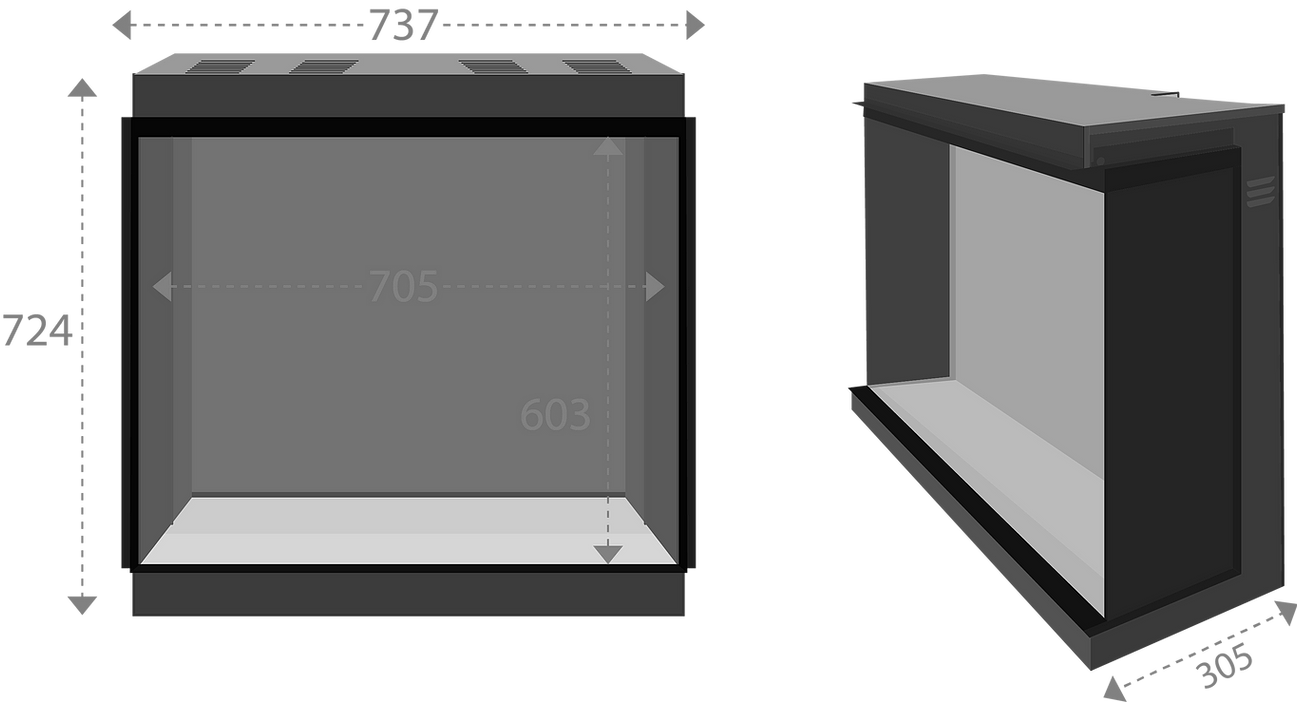 Panasonic 1500 Dimensions