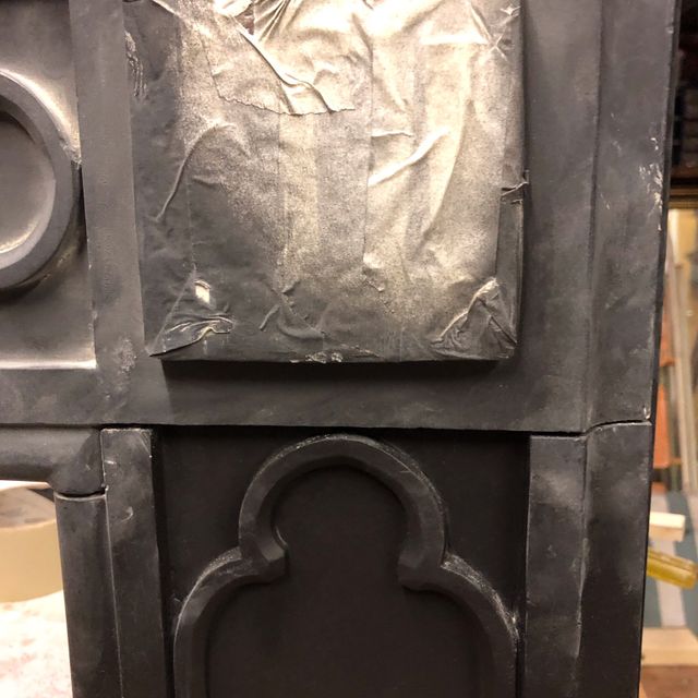 cast iron fireplace restoration 13